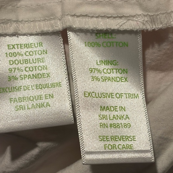 Lilly Pulitzer Marigold Skort Resort White Scuba to Cuba Sz 12 Like New - Picture 7 of 8